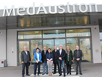Die Karl Landsteiner Gesellschaft zu Besuch bei MedAustron